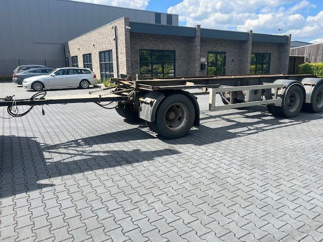 GS AC 2800 N Bladgeveerd - مقطورة نقل الحاويات: صورة 1 GS AC 2800 N Bladgeveerd - مقطورة نقل الحاويات: صورة 1