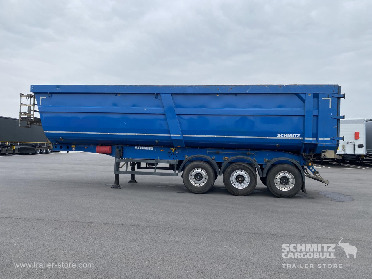 SCHMITZ Tipper Steel half pipe body 46m³ - قلابة نصف مقطورة نصف مقطورة قلابة: صورة 4 SCHMITZ Tipper Steel half pipe body 46m³ - قلابة نصف مقطورة نصف مقطورة قلابة: صورة 4