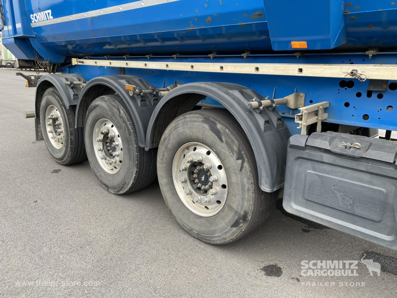 SCHMITZ Tipper Steel half pipe body 46m³ - قلابة نصف مقطورة نصف مقطورة قلابة: صورة 2 SCHMITZ Tipper Steel half pipe body 46m³ - قلابة نصف مقطورة نصف مقطورة قلابة: صورة 2