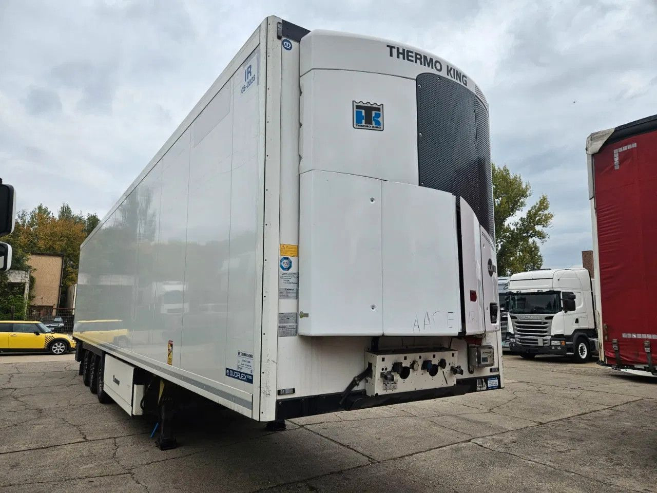 Krone SD Thermo King SLX300i - Lifting axle A - Pallet - نصف مقطورة مُبرِّدة: صورة 2 Krone SD Thermo King SLX300i - Lifting axle A - Pallet - نصف مقطورة مُبرِّدة: صورة 2