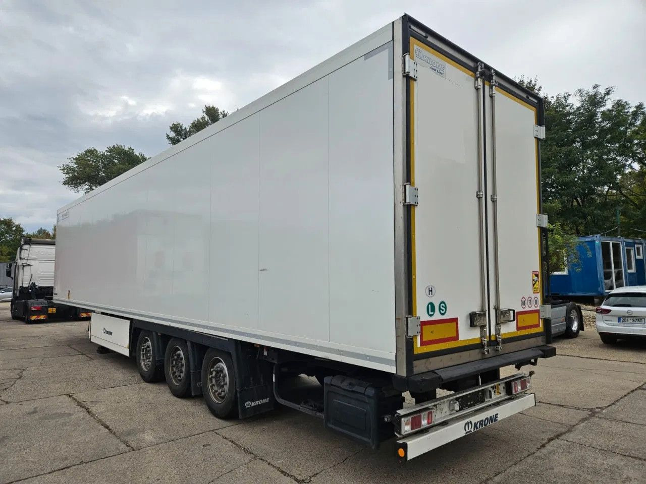 Krone SD Thermo King SLX300i - Lifting axle A - Pallet - نصف مقطورة مُبرِّدة: صورة 3 Krone SD Thermo King SLX300i - Lifting axle A - Pallet - نصف مقطورة مُبرِّدة: صورة 3