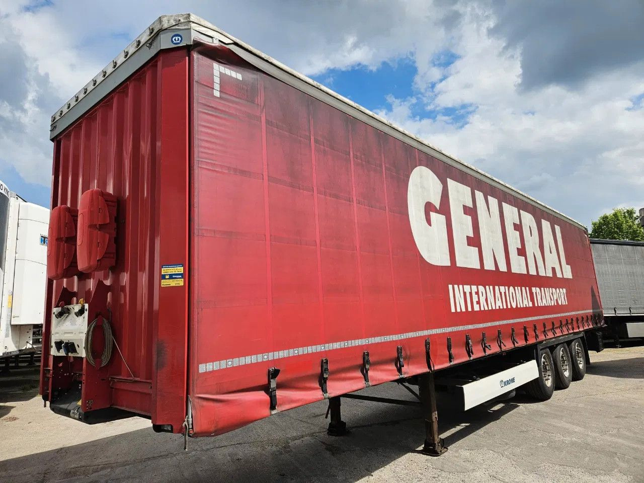 Krone SD XL Code, Lifting Axle A - نصف مقطورة ستارة: صورة 1 Krone SD XL Code, Lifting Axle A - نصف مقطورة ستارة: صورة 1