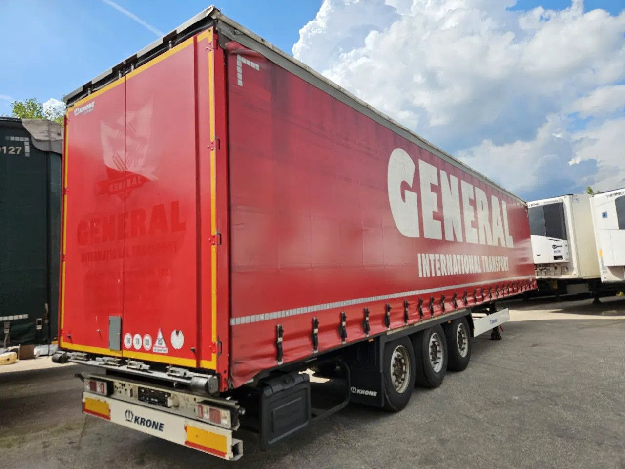 Krone SD XL Code, Lifting Axle A - نصف مقطورة ستارة: صورة 5 Krone SD XL Code, Lifting Axle A - نصف مقطورة ستارة: صورة 5