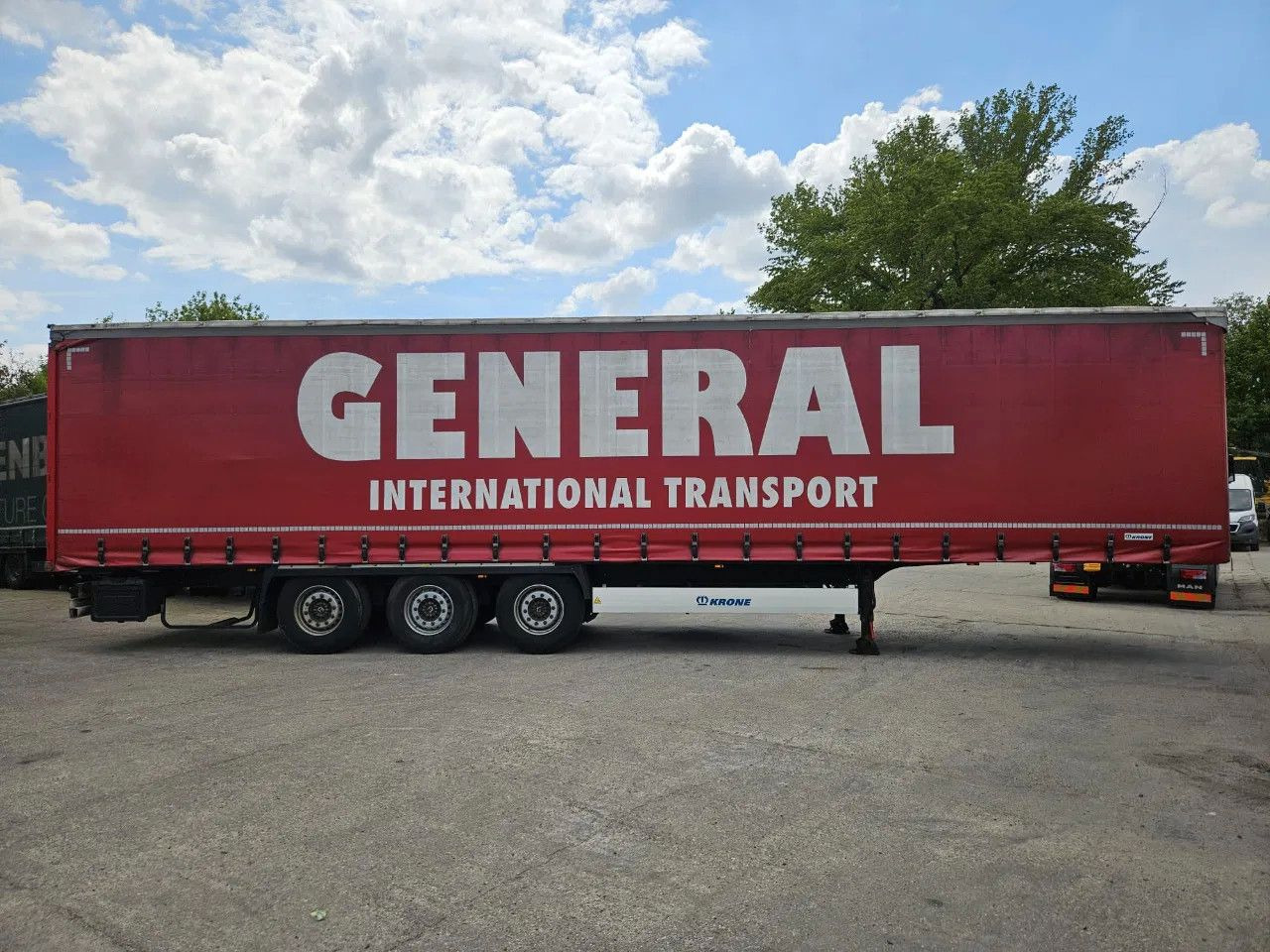 Krone SD XL Code, Lifting Axle A - نصف مقطورة ستارة: صورة 4 Krone SD XL Code, Lifting Axle A - نصف مقطورة ستارة: صورة 4