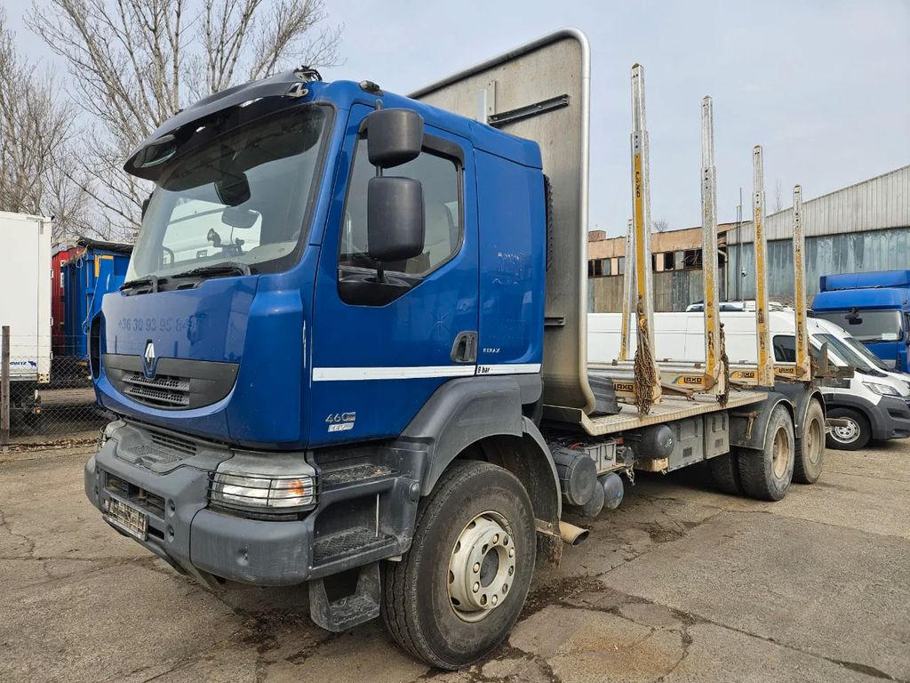 Renault Kerax 460 EEV Timber Truck - شاحنة قطع الأشجار: صورة 1 Renault Kerax 460 EEV Timber Truck - شاحنة قطع الأشجار: صورة 1