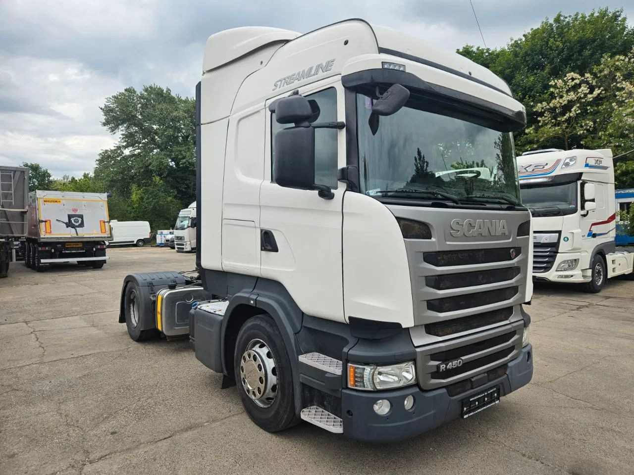 Scania R450 Hydraulics, HighLine, Standklima 2 units - وحدة جر: صورة 2 Scania R450 Hydraulics, HighLine, Standklima 2 units - وحدة جر: صورة 2