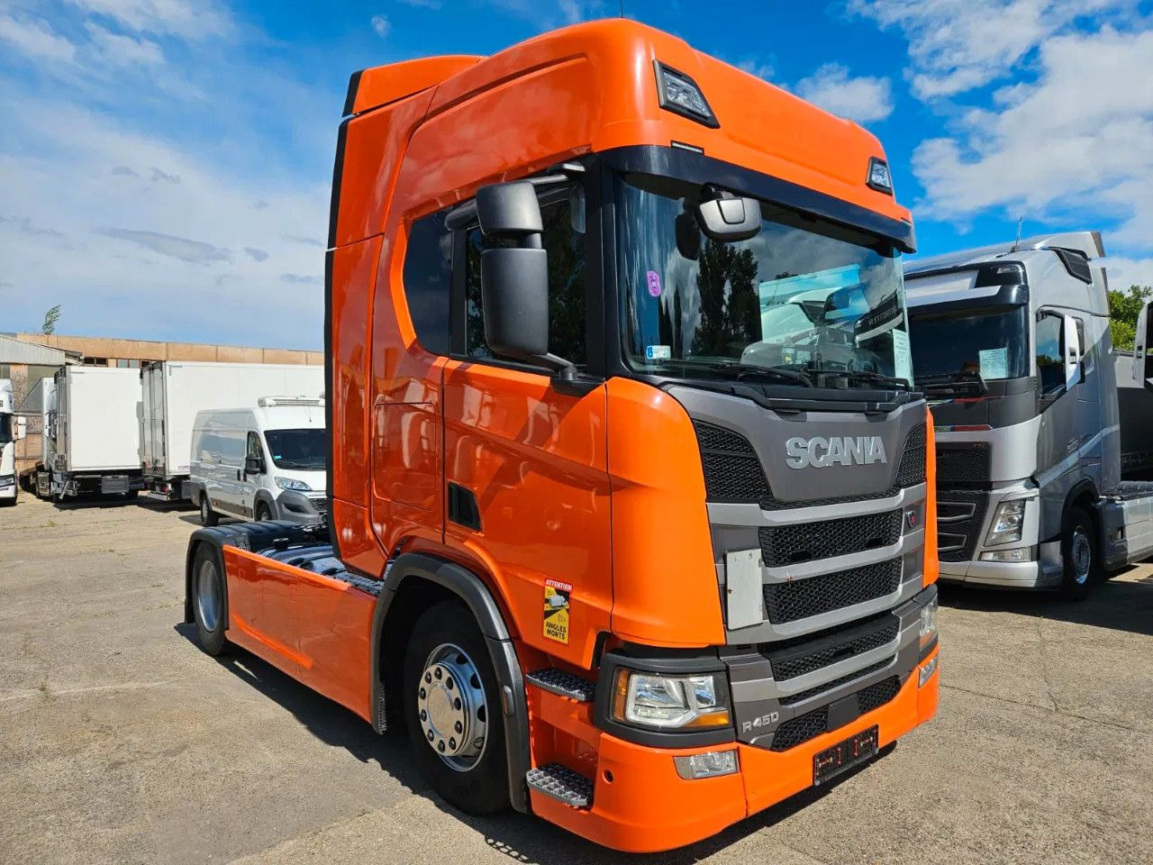 Scania R450 PTO, Standklima, Navi, New Smart2 tachograp - وحدة جر: صورة 2 Scania R450 PTO, Standklima, Navi, New Smart2 tachograp - وحدة جر: صورة 2