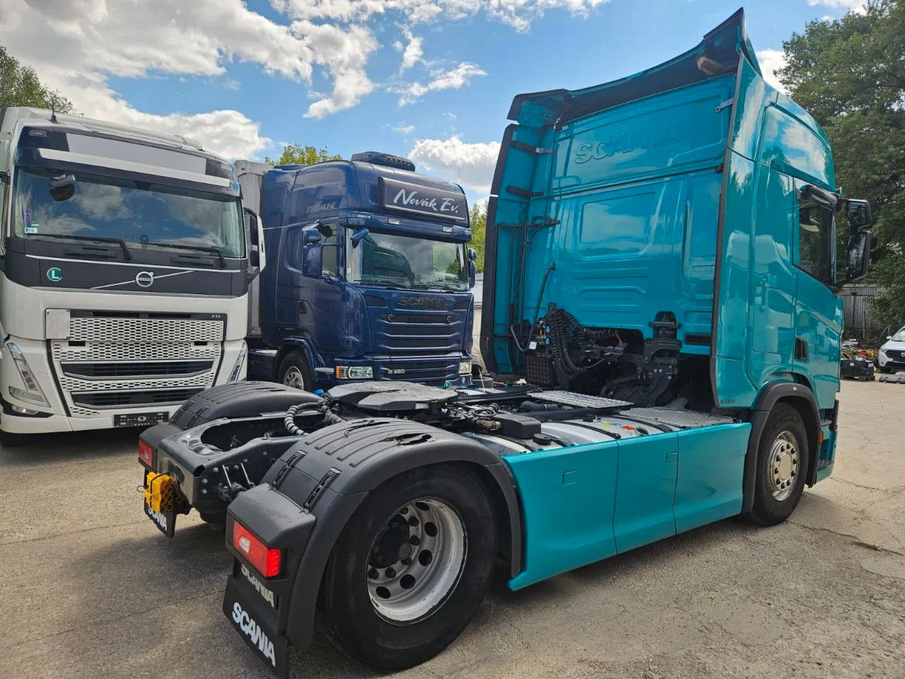 Scania R500 Standard-Turquoise-Standklima-Big NAVI-Hydr - وحدة جر: صورة 3 Scania R500 Standard-Turquoise-Standklima-Big NAVI-Hydr - وحدة جر: صورة 3