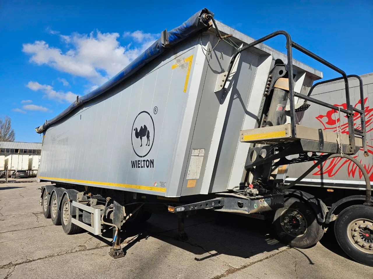 Wielton NW-3 38m3 Lifting Axle, Alloy w. - قلابة نصف مقطورة نصف مقطورة قلابة: صورة 1 Wielton NW-3 38m3 Lifting Axle, Alloy w. - قلابة نصف مقطورة نصف مقطورة قلابة: صورة 1