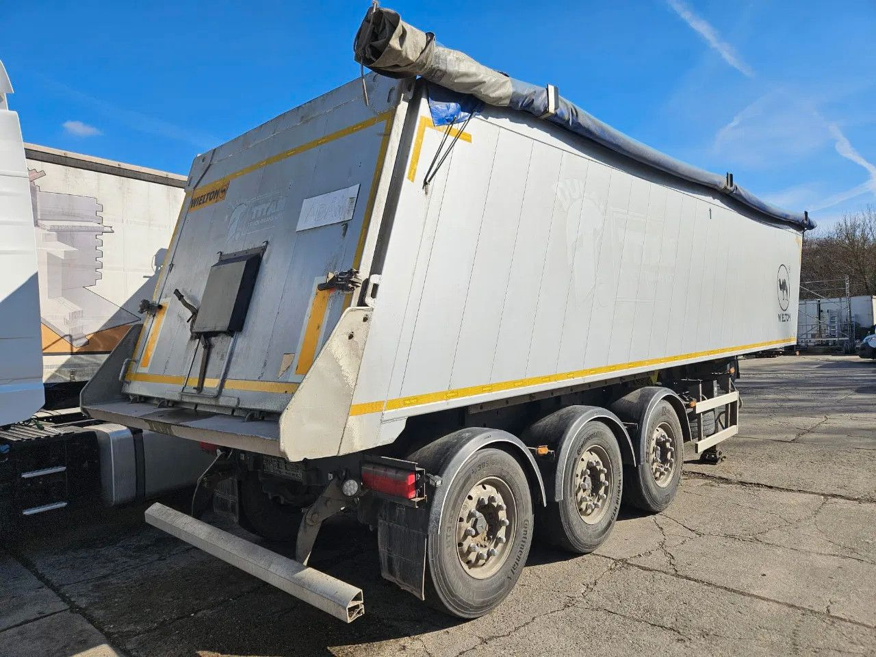 Wielton NW-3 38m3 Lifting Axle, Alloy w. - قلابة نصف مقطورة نصف مقطورة قلابة: صورة 3 Wielton NW-3 38m3 Lifting Axle, Alloy w. - قلابة نصف مقطورة نصف مقطورة قلابة: صورة 3