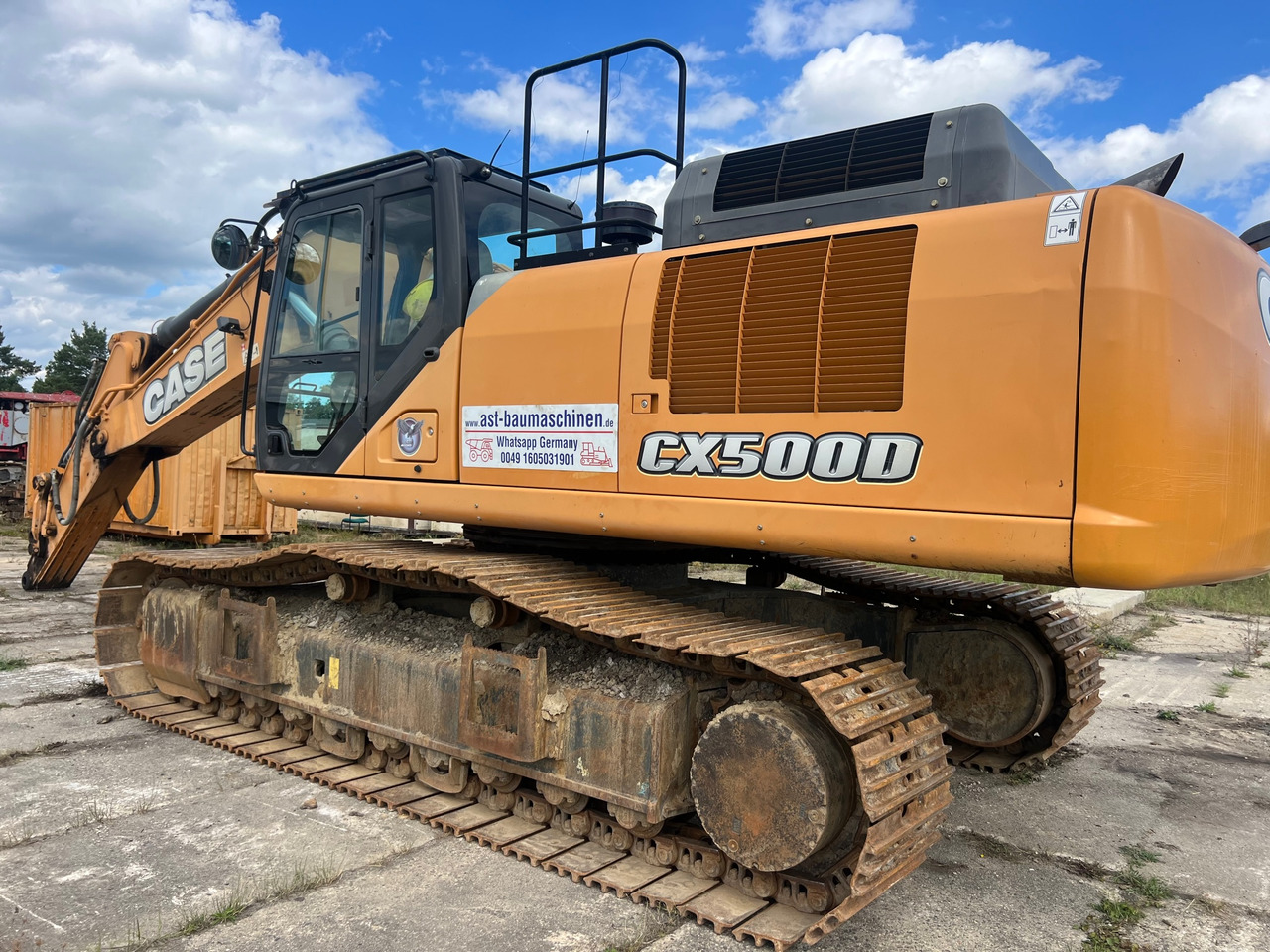CASE CX500D - حفار زحاف: صورة 3 CASE CX500D - حفار زحاف: صورة 3