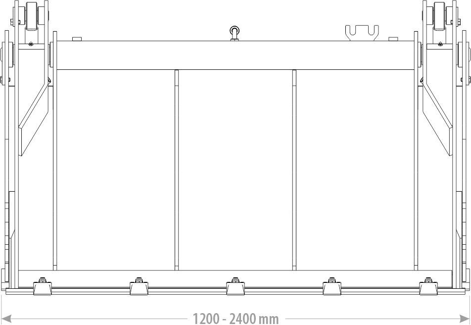 Klappschaufel 4 in 1 Schaufel Radlader Kramer Cat Liebherr Euro - بكت شيول: صورة 3 Klappschaufel 4 in 1 Schaufel Radlader Kramer Cat Liebherr Euro - بكت شيول: صورة 3