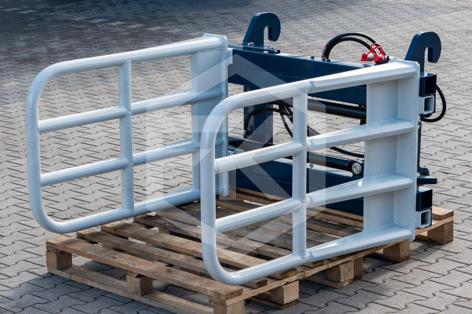 Quaderballenzange Ballenzange Silozange Frontlader Euro Fendt - المشبك: صورة 4 Quaderballenzange Ballenzange Silozange Frontlader Euro Fendt - المشبك: صورة 4