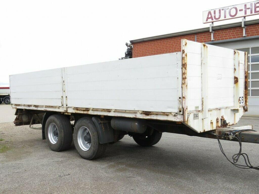 Dinkel Tandemanhänger DTAP 18000 Baustoffanhänger - مقطورات مسطحة: صورة 2 Dinkel Tandemanhänger DTAP 18000 Baustoffanhänger - مقطورات مسطحة: صورة 2