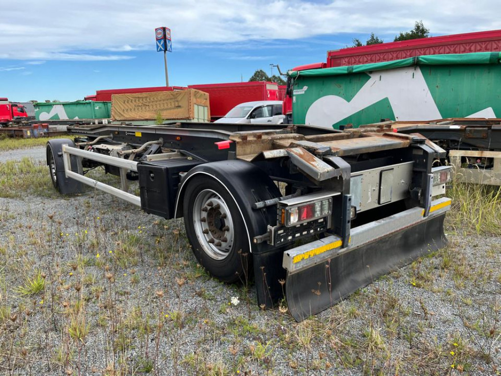 HUEFFERMANN 2-achs Abrollanhänger Containeranhänger HSA 18.70 - مقطورة هوك ليفت/ لود لوجر: صورة 3 HUEFFERMANN 2-achs Abrollanhänger Containeranhänger HSA 18.70 - مقطورة هوك ليفت/ لود لوجر: صورة 3