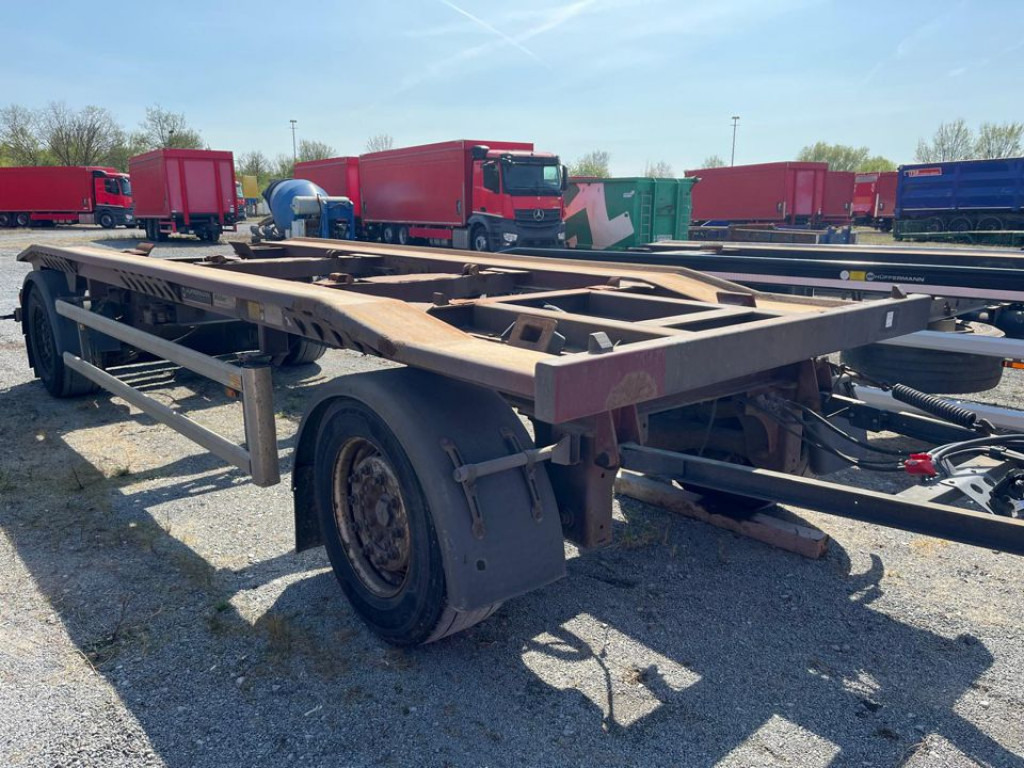 HUEFFERMANN 2-achs Abrollanhänger HAR 18.70 Containeranhänger - مقطورة هوك ليفت/ لود لوجر: صورة 2 HUEFFERMANN 2-achs Abrollanhänger HAR 18.70 Containeranhänger - مقطورة هوك ليفت/ لود لوجر: صورة 2