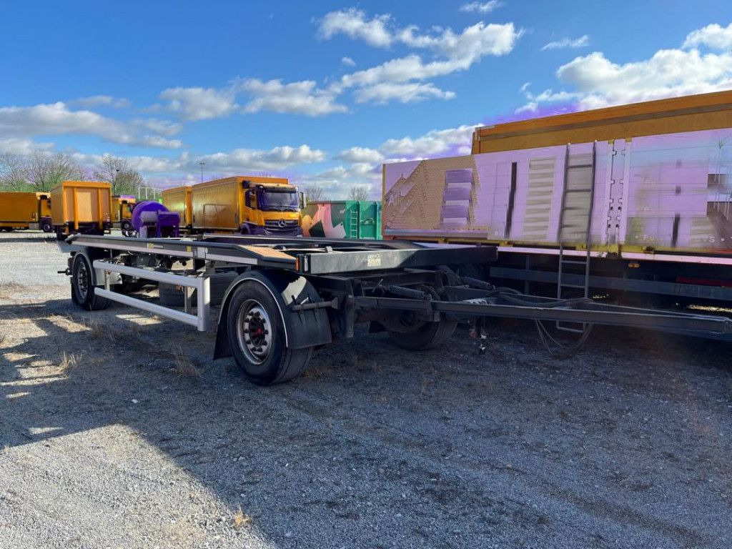 Hüffermann 2-achs Abrollanhänger HAR 18.70 Containeranhänge - مقطورة هوك ليفت/ لود لوجر: صورة 2 Hüffermann 2-achs Abrollanhänger HAR 18.70 Containeranhänge - مقطورة هوك ليفت/ لود لوجر: صورة 2