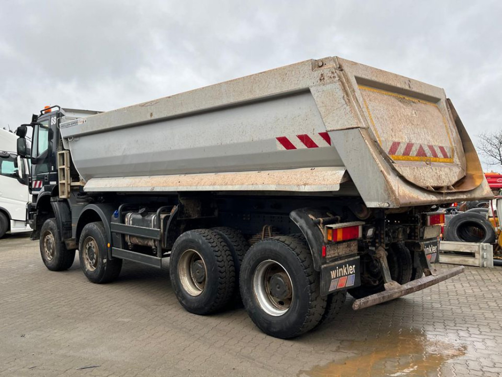 شاحنة التعدين IVECO-MAGIRUS TRACKER AD450TW 4 Achs Muldenkipper Meiller: صورة 6