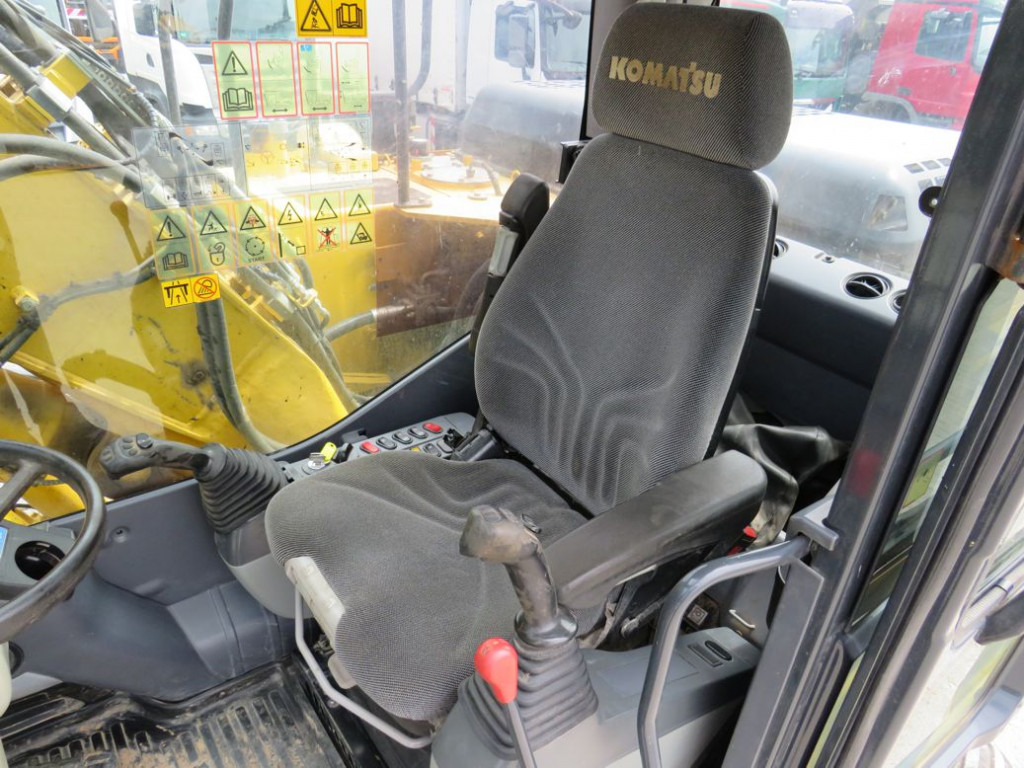 KOMATSU HANOMAG Mobilbagger PW 148 - 8 Bagger 6.824h Deutsch top - حفارة دولاب: صورة 3 KOMATSU HANOMAG Mobilbagger PW 148 - 8 Bagger 6.824h Deutsch top - حفارة دولاب: صورة 3