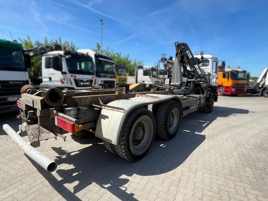 MAN F2000 27.342 6x4 Abrollkipper mit Kran - شاحنة ذات خطاف, شاحنة كرين: صورة 4 MAN F2000 27.342 6x4 Abrollkipper mit Kran - شاحنة ذات خطاف, شاحنة كرين: صورة 4