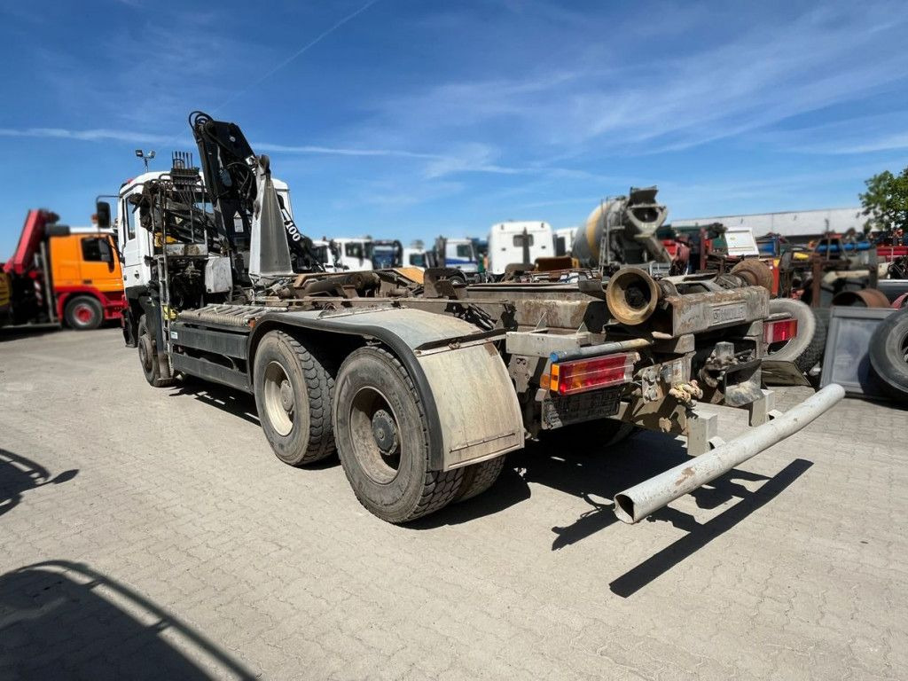 MAN F2000 27.342 6x4 Abrollkipper mit Kran - شاحنة ذات خطاف, شاحنة كرين: صورة 3 MAN F2000 27.342 6x4 Abrollkipper mit Kran - شاحنة ذات خطاف, شاحنة كرين: صورة 3