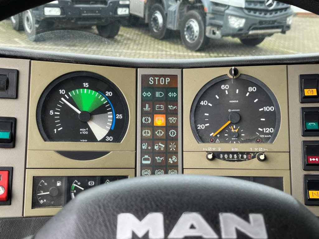 شاحنة قلاب, شاحنة كرين MAN MAN F90 2-Achs Kipper Kran 18.232 FK Palf. PK 8000: صورة 6 شاحنة قلاب, شاحنة كرين MAN MAN F90 2-Achs Kipper Kran 18.232 FK Palf. PK 8000: صورة 6