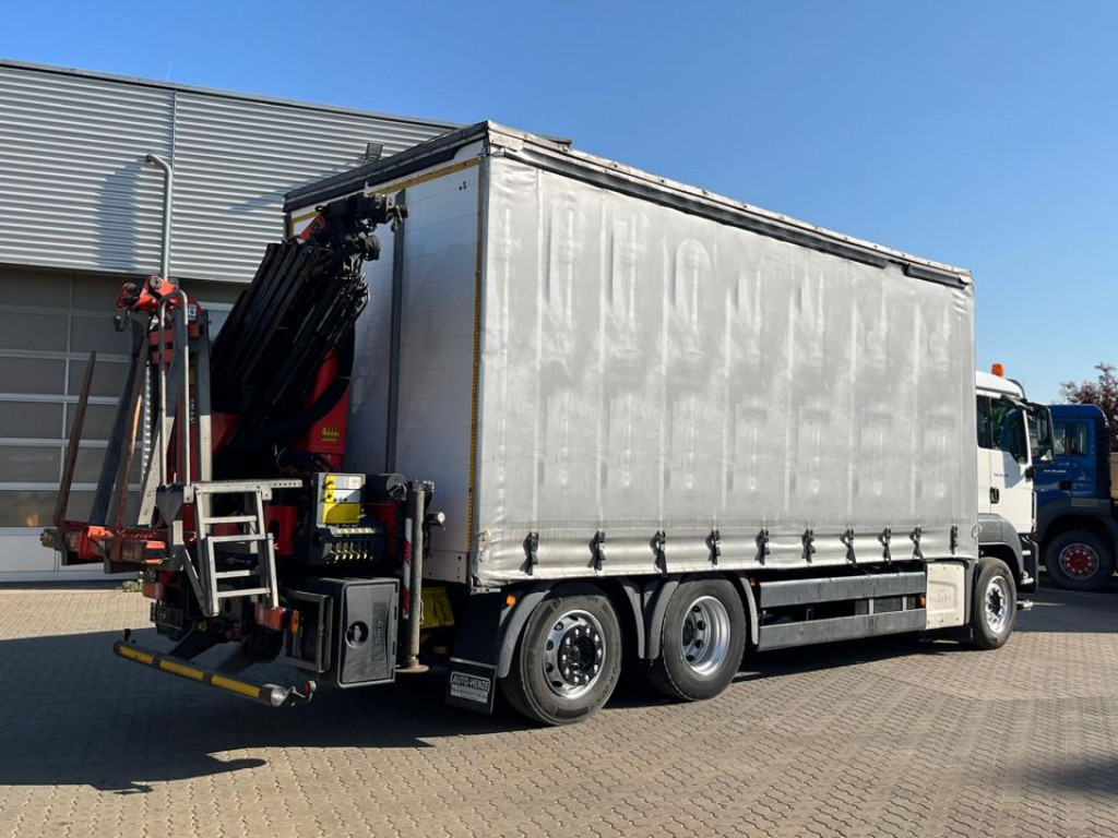 MAN MAN TG-S Pritsche Heckkran 26.400 6x2-2 BL 5xhydr.Ausschub, Funk - شاحنة ستارة, شاحنة كرين: صورة 4 MAN MAN TG-S Pritsche Heckkran 26.400 6x2-2 BL 5xhydr.Ausschub, Funk - شاحنة ستارة, شاحنة كرين: صورة 4