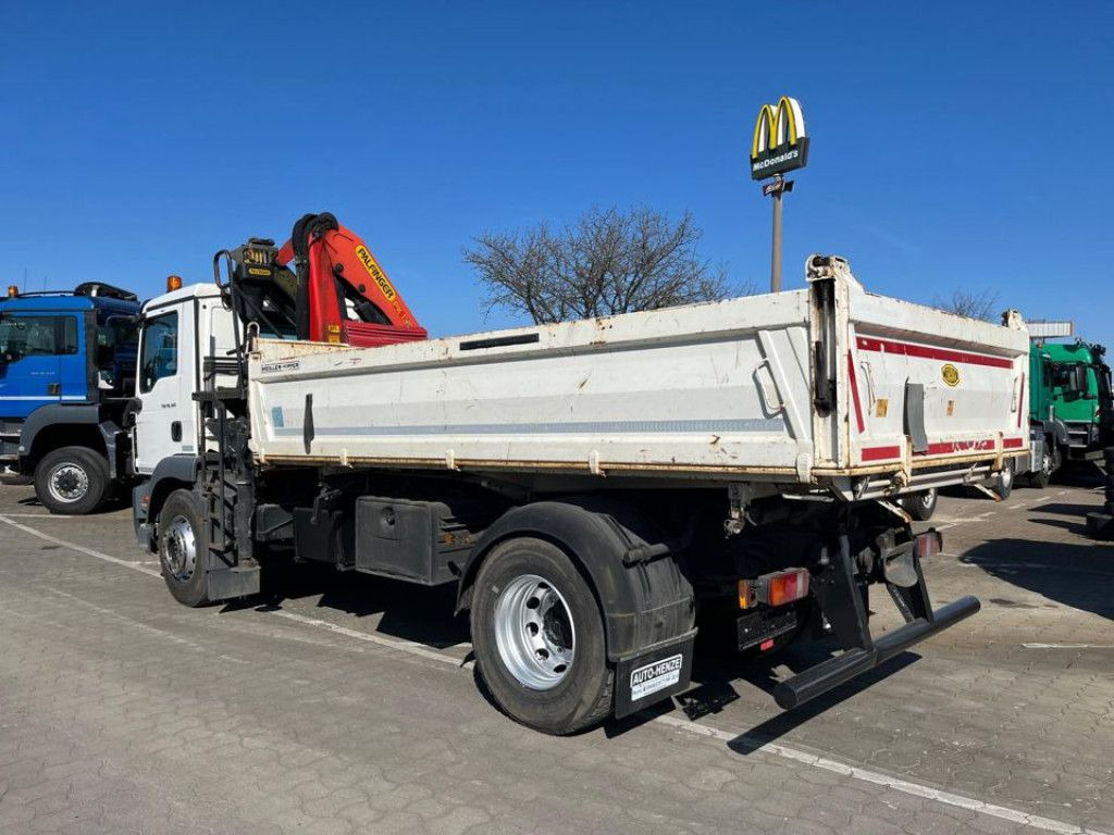 MAN TG-M 18.340 4x2 2-Achs Kipper Kran Palf. PK 130 - شاحنة قلاب, شاحنة كرين: صورة 3 MAN TG-M 18.340 4x2 2-Achs Kipper Kran Palf. PK 130 - شاحنة قلاب, شاحنة كرين: صورة 3