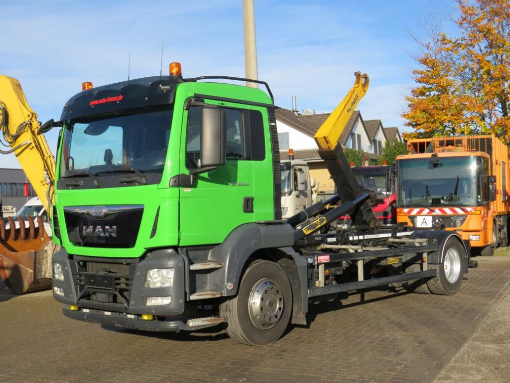 MAN TG-S 18.320 BL Abrollkipper - شاحنة ذات خطاف: صورة 1 MAN TG-S 18.320 BL Abrollkipper - شاحنة ذات خطاف: صورة 1