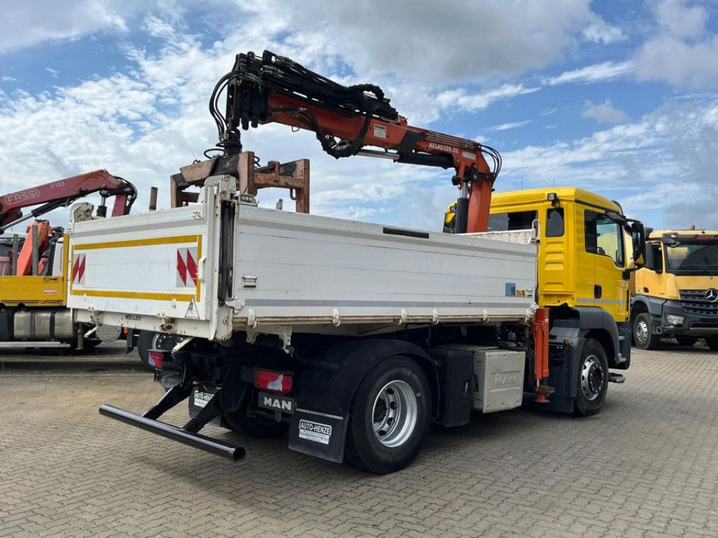 MAN TG-S 18.400 4x2 BL 2-Achs Kipper Kran Atlas 120+ - شاحنة قلاب, شاحنة كرين: صورة 4 MAN TG-S 18.400 4x2 BL 2-Achs Kipper Kran Atlas 120+ - شاحنة قلاب, شاحنة كرين: صورة 4