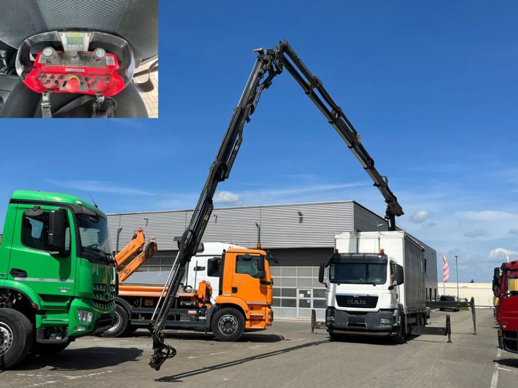 MAN TG-S 26.360 6x2-2LL Pritsche Heckkran 34m/to, Ji - شاحنة كرين: صورة 1 MAN TG-S 26.360 6x2-2LL Pritsche Heckkran 34m/to, Ji - شاحنة كرين: صورة 1