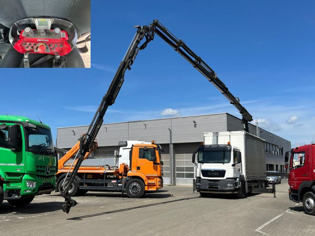 MAN TG-S 26.360 6x2-2LL Pritsche Heckkran 34m/to, Ji - شاحنات مسطحة, شاحنة كرين: صورة 3 MAN TG-S 26.360 6x2-2LL Pritsche Heckkran 34m/to, Ji - شاحنات مسطحة, شاحنة كرين: صورة 3