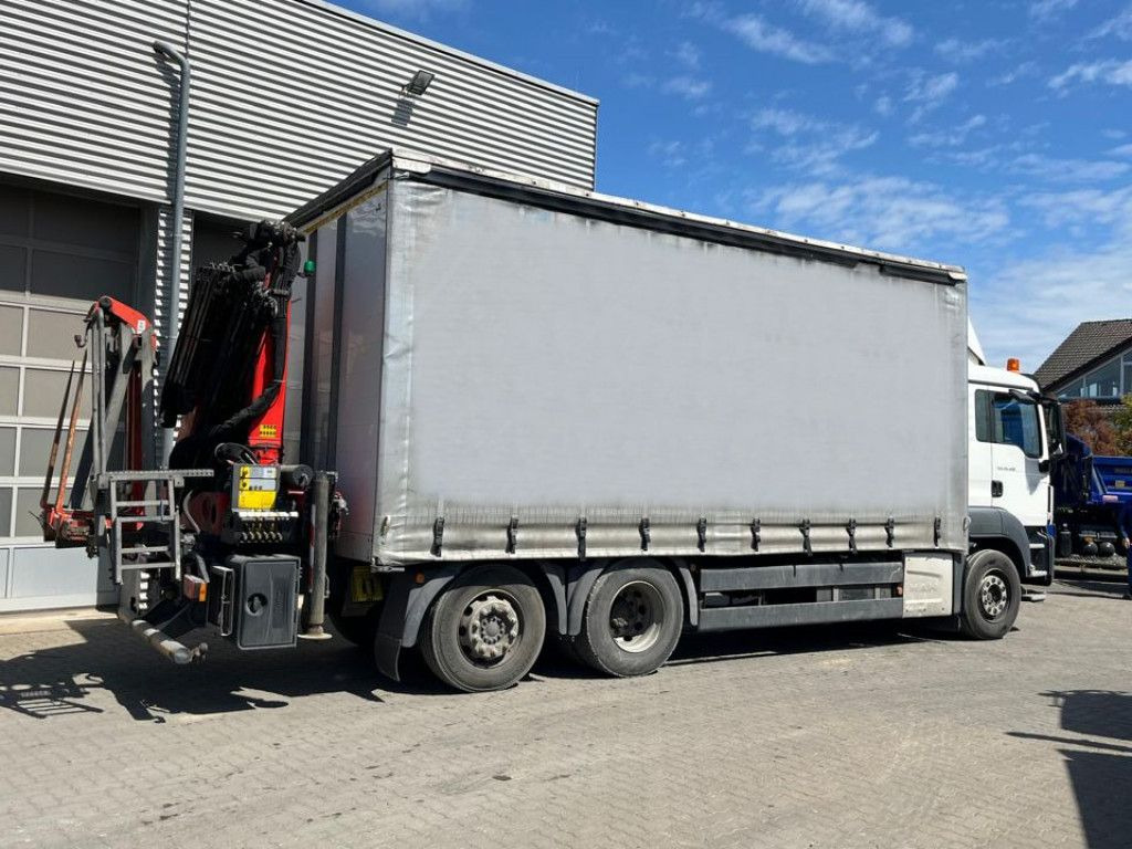 MAN TG-S 26.400 6x2-2 BL Pritsche Heckkran 5xhydr.Au - شاحنة كرين: صورة 4 MAN TG-S 26.400 6x2-2 BL Pritsche Heckkran 5xhydr.Au - شاحنة كرين: صورة 4