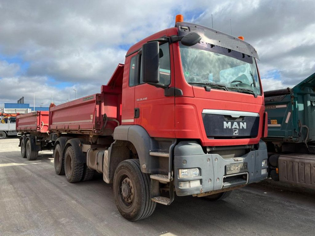 MAN TG-S 26.440 6x6 3-Achs Allradkipper Bordmatik - شاحنة قلاب: صورة 2 MAN TG-S 26.440 6x6 3-Achs Allradkipper Bordmatik - شاحنة قلاب: صورة 2