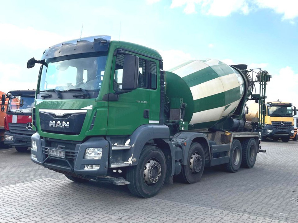 MAN TG-S 32.360 8x4 Betonmischer Stetter 9 m³ - شاحنة: صورة 1 MAN TG-S 32.360 8x4 Betonmischer Stetter 9 m³ - شاحنة: صورة 1