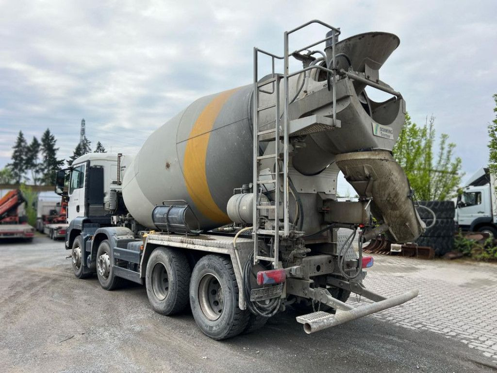 MAN TG-S 32.400 8x4 BB Betonmischer Stetter 9m³ Deut - شاحنة خلاطة خرسانة: صورة 3 MAN TG-S 32.400 8x4 BB Betonmischer Stetter 9m³ Deut - شاحنة خلاطة خرسانة: صورة 3