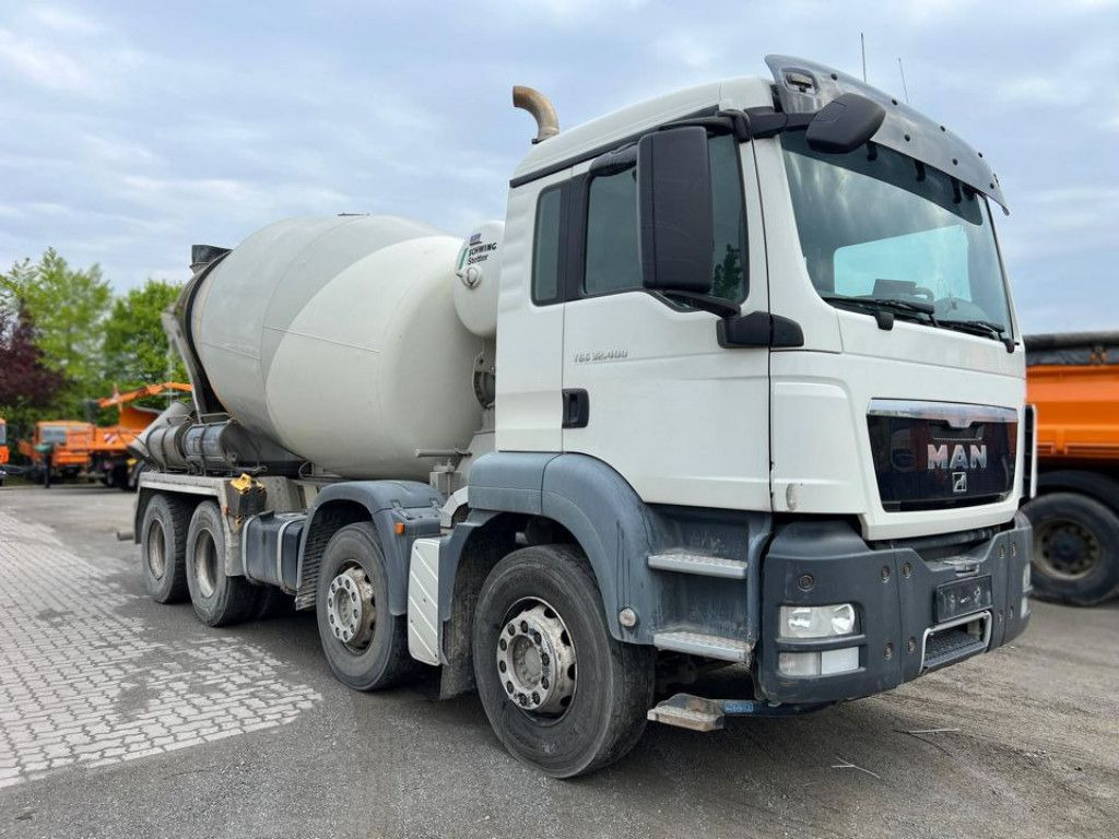 MAN TG-S 32.400 8x4 BB Betonmischer Stetter 9m³ Deut - شاحنة خلاطة خرسانة: صورة 2 MAN TG-S 32.400 8x4 BB Betonmischer Stetter 9m³ Deut - شاحنة خلاطة خرسانة: صورة 2