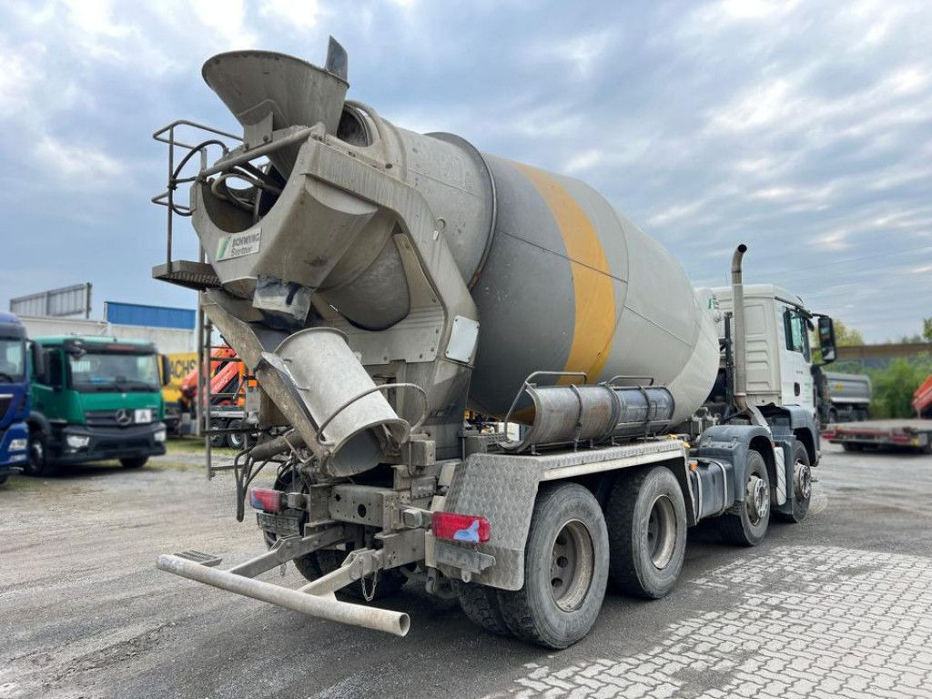 MAN TG-S 32.400 8x4 BB Betonmischer Stetter 9m³ Deut - شاحنة خلاطة خرسانة: صورة 4 MAN TG-S 32.400 8x4 BB Betonmischer Stetter 9m³ Deut - شاحنة خلاطة خرسانة: صورة 4