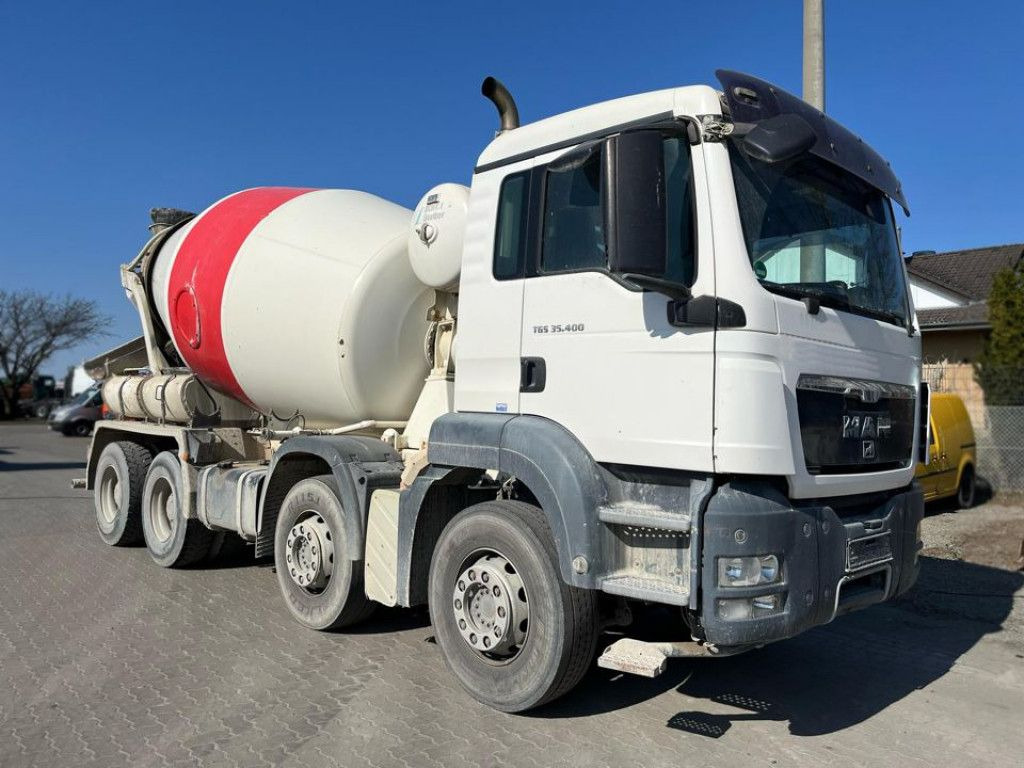 MAN TG-S 35.400 8x4 BB Betonmischer 35To Chsassis, A - شاحنة خلاطة خرسانة: صورة 2 MAN TG-S 35.400 8x4 BB Betonmischer 35To Chsassis, A - شاحنة خلاطة خرسانة: صورة 2
