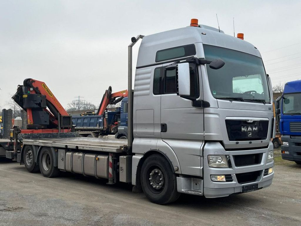 MAN TG-X 26.400 6x2 Pritsche Heckkran Palfinger PK 3 - شاحنات مسطحة, شاحنة كرين: صورة 2 MAN TG-X 26.400 6x2 Pritsche Heckkran Palfinger PK 3 - شاحنات مسطحة, شاحنة كرين: صورة 2