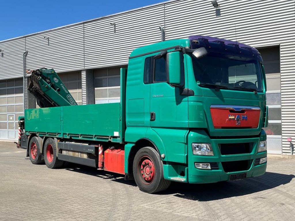 MAN TG-X 26.440 6x2-2 BL Pritsche Heckkran Fassi 360 - شاحنة كرين: صورة 2 MAN TG-X 26.440 6x2-2 BL Pritsche Heckkran Fassi 360 - شاحنة كرين: صورة 2