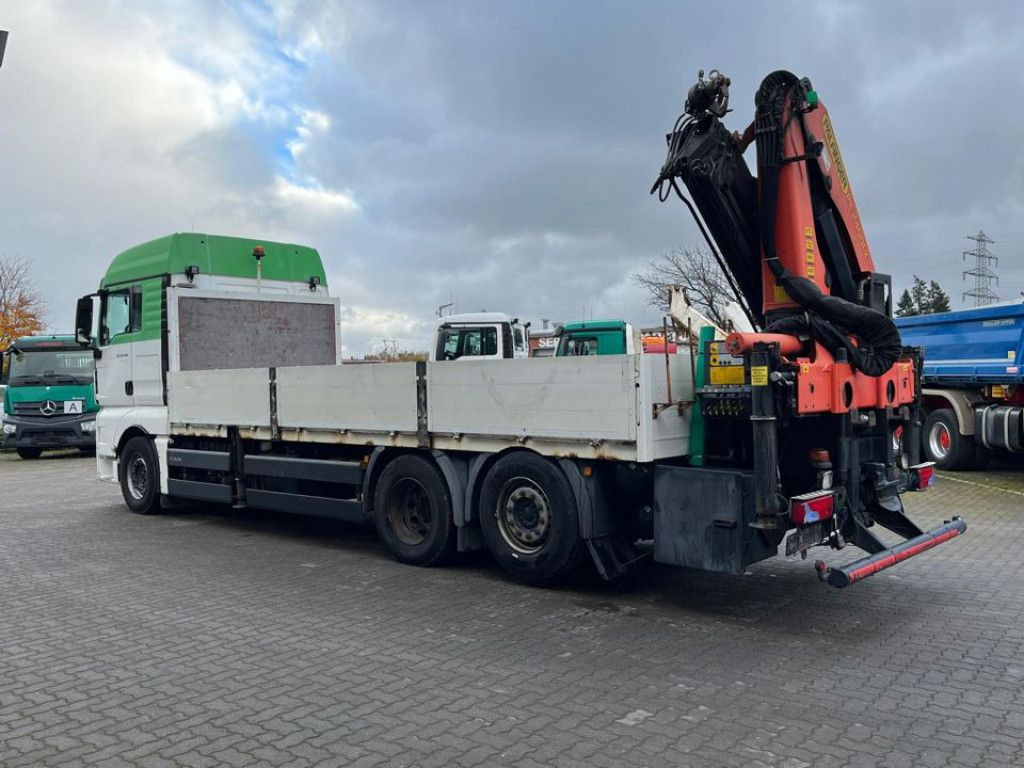 MAN TG-X 26.480 6x2 Pritsche Heckkran Palfinger 2400 - شاحنة, شاحنة كرين: صورة 3 MAN TG-X 26.480 6x2 Pritsche Heckkran Palfinger 2400 - شاحنة, شاحنة كرين: صورة 3