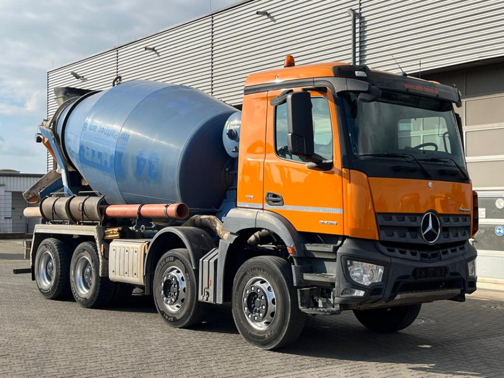 MERCEDES-BENZ Arocs 3236 8x4 Betonmischer Deutsch Top AP Achsen - شاحنة: صورة 4 MERCEDES-BENZ Arocs 3236 8x4 Betonmischer Deutsch Top AP Achsen - شاحنة: صورة 4
