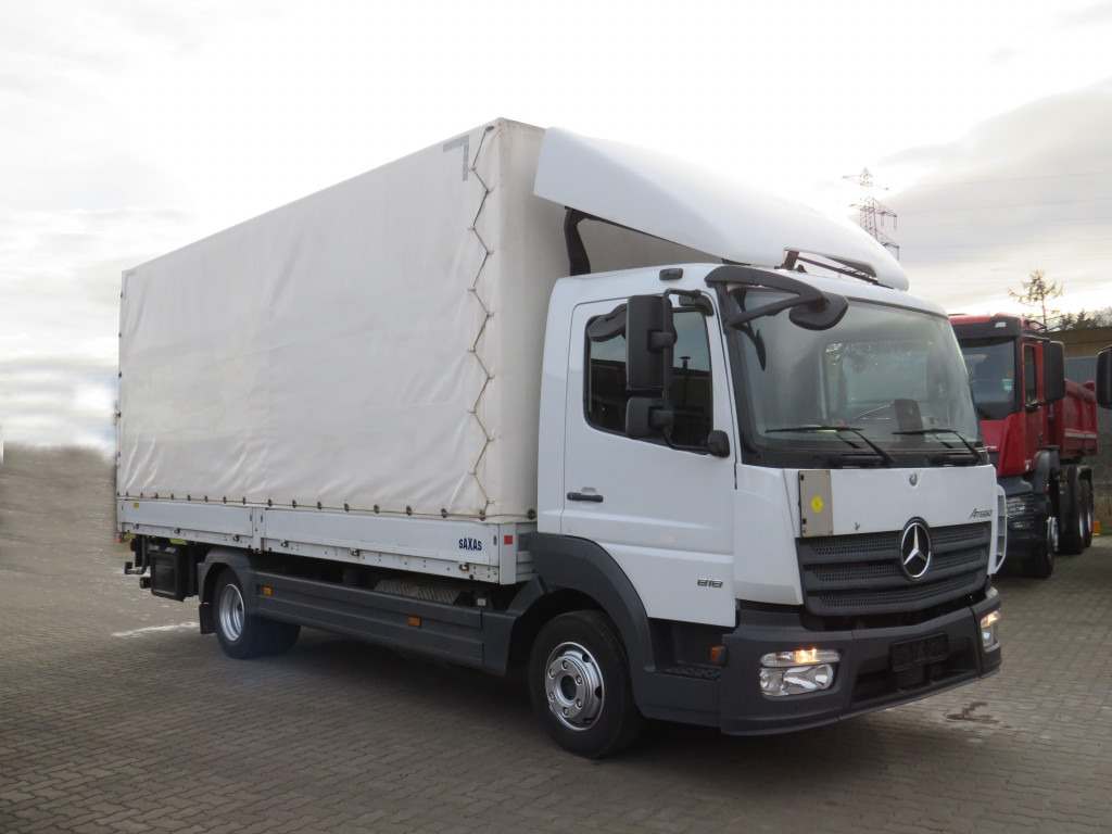 MERCEDES-BENZ Atego 818 L Pritsche LBW LBW 1 to AHK+Luftans - شاحنة ستارة جانبية: صورة 5 MERCEDES-BENZ Atego 818 L Pritsche LBW LBW 1 to AHK+Luftans - شاحنة ستارة جانبية: صورة 5