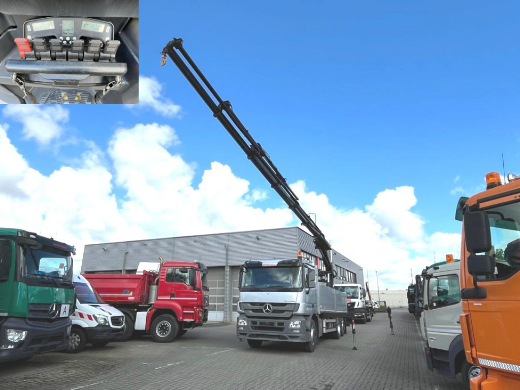 MERCEDES-BENZ Mercedes-Benz Actros Pritsche Heckkran 2546 L 6x2 Hiab 288 6xhyd - شاحنات مسطحة, شاحنة كرين: صورة 1 MERCEDES-BENZ Mercedes-Benz Actros Pritsche Heckkran 2546 L 6x2 Hiab 288 6xhyd - شاحنات مسطحة, شاحنة كرين: صورة 1