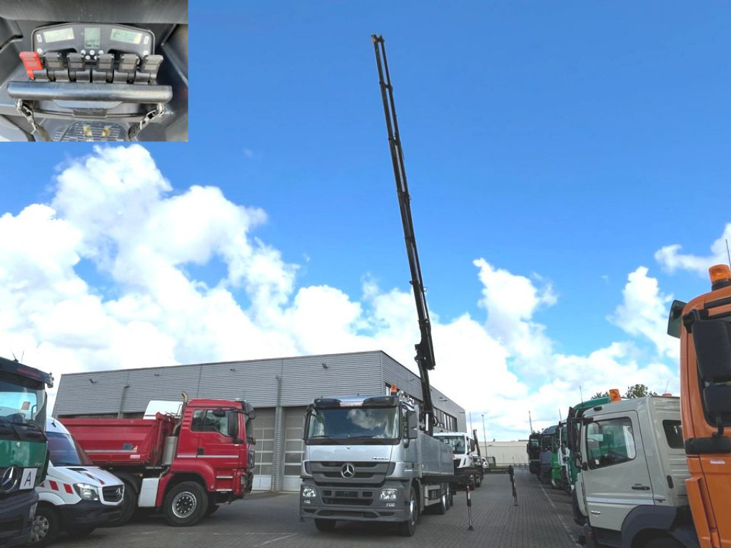 MERCEDES-BENZ Mercedes-Benz Actros Pritsche Heckkran 2546 L 6x2 Hiab 288 6xhyd - شاحنات مسطحة, شاحنة كرين: صورة 4 MERCEDES-BENZ Mercedes-Benz Actros Pritsche Heckkran 2546 L 6x2 Hiab 288 6xhyd - شاحنات مسطحة, شاحنة كرين: صورة 4