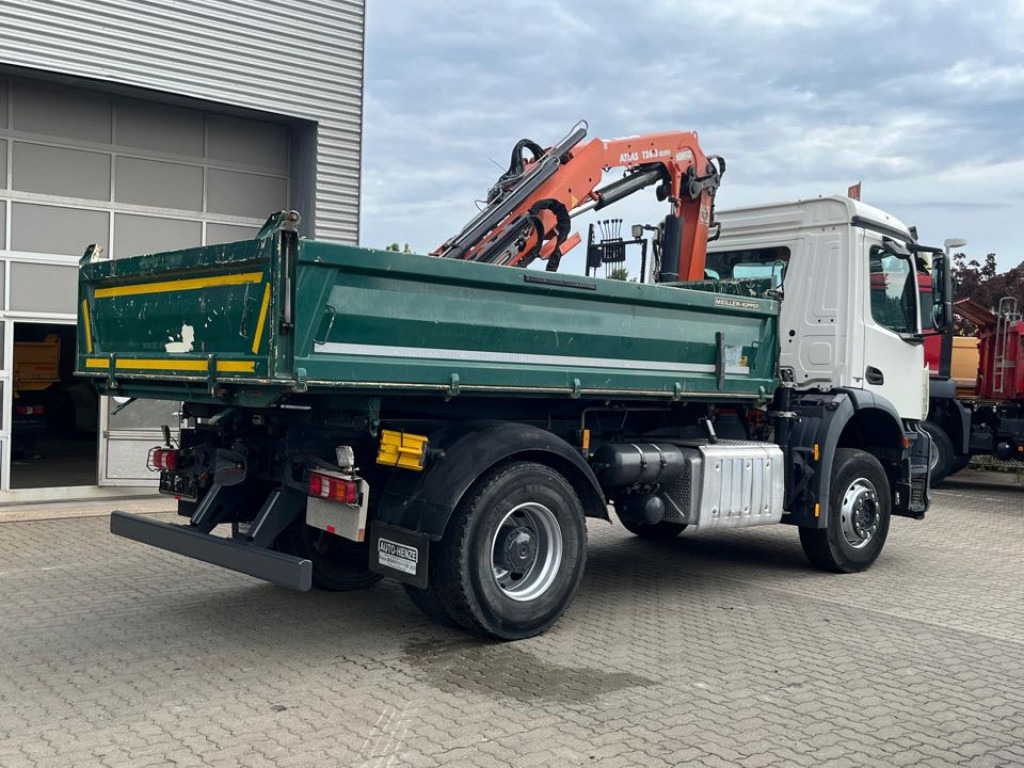 MERCEDES-BENZ Mercedes-Benz Arocs 2-Achs Kipper Kran 1835 K Atlas 126.3 - شاحنة قلاب, شاحنة كرين: صورة 4 MERCEDES-BENZ Mercedes-Benz Arocs 2-Achs Kipper Kran 1835 K Atlas 126.3 - شاحنة قلاب, شاحنة كرين: صورة 4