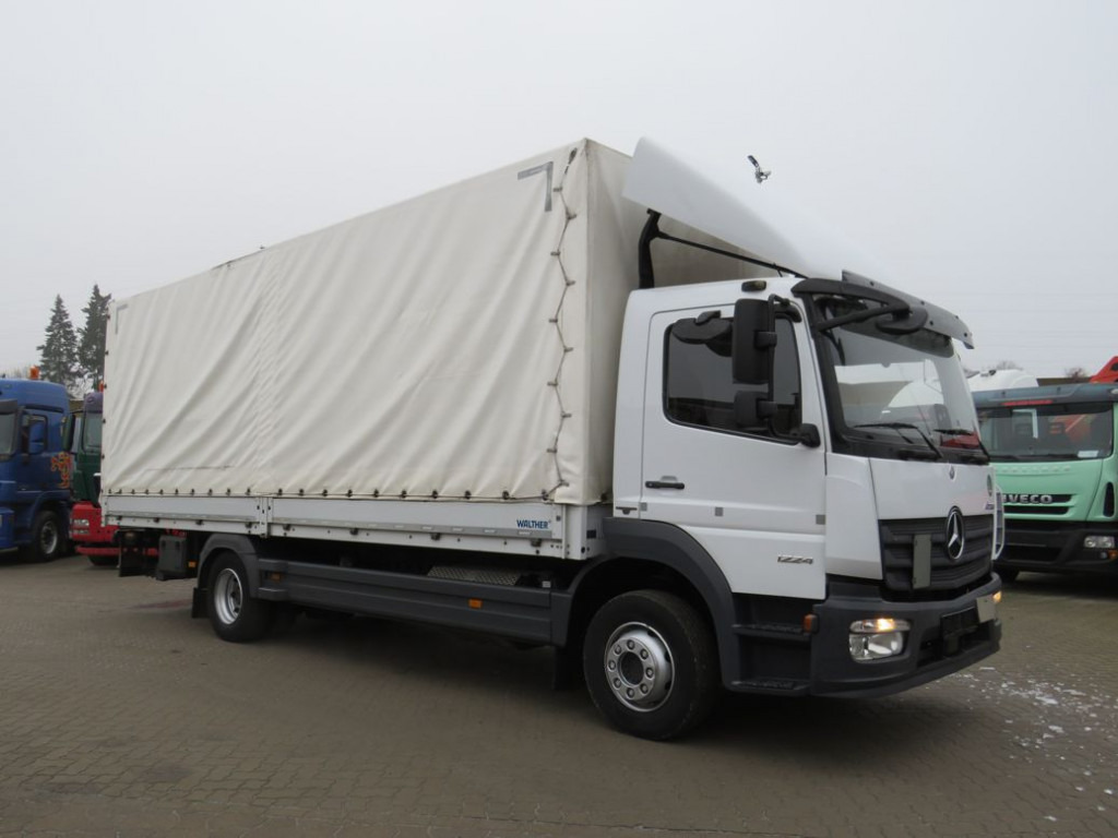 MERCEDES-BENZ Mercedes-Benz Atego Pritsche LBW 1224 L LBW 1.5to - شاحنة ستارة: صورة 1 MERCEDES-BENZ Mercedes-Benz Atego Pritsche LBW 1224 L LBW 1.5to - شاحنة ستارة: صورة 1