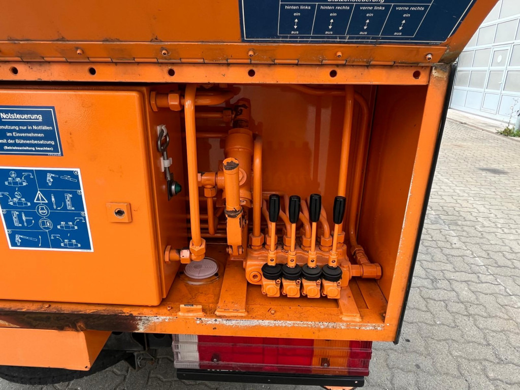 MERCEDES-BENZ Vario 612 D Hubarbeitsbühne Arbeitshöhe 18m - منصة تلسكوبية محمولة على شاحنة: صورة 5 MERCEDES-BENZ Vario 612 D Hubarbeitsbühne Arbeitshöhe 18m - منصة تلسكوبية محمولة على شاحنة: صورة 5