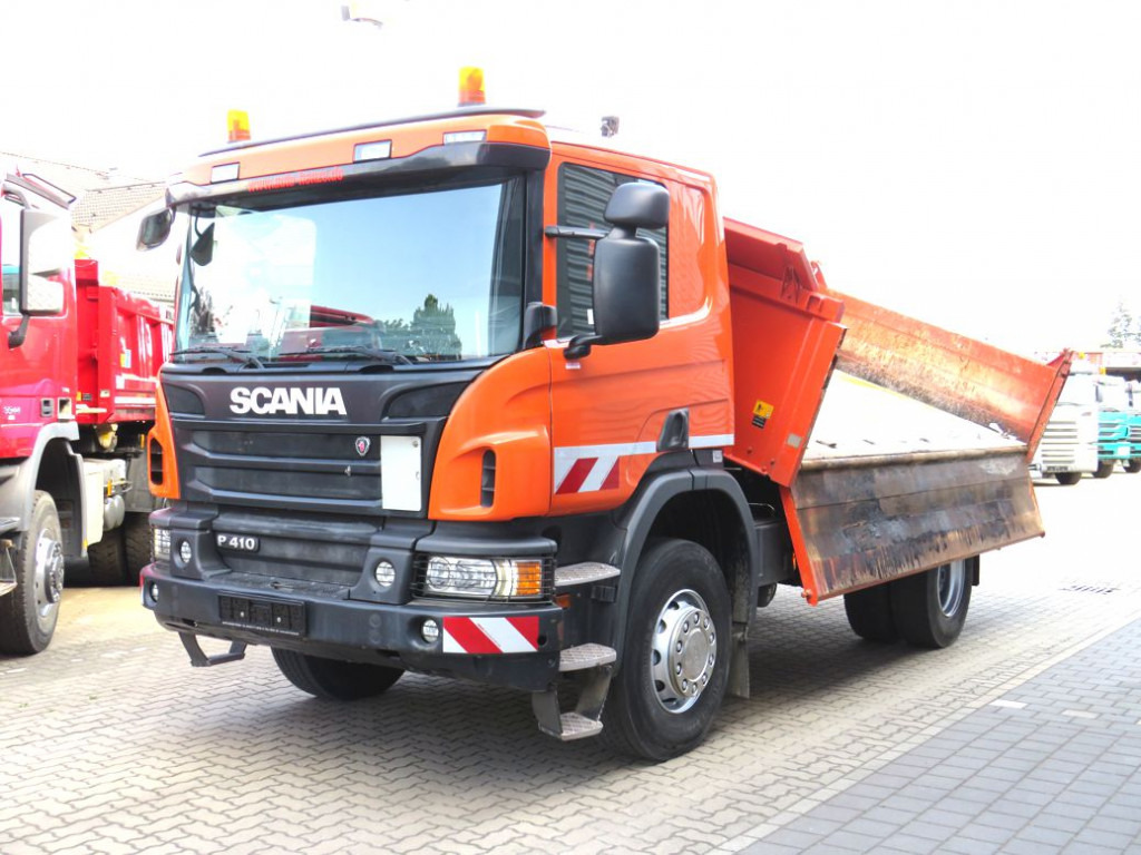 SCANIA (S) SCANIA (S) P 2-Achs Kipper 410 4x2 Meiller Bordmatik - شاحنة قلاب: صورة 1 SCANIA (S) SCANIA (S) P 2-Achs Kipper 410 4x2 Meiller Bordmatik - شاحنة قلاب: صورة 1